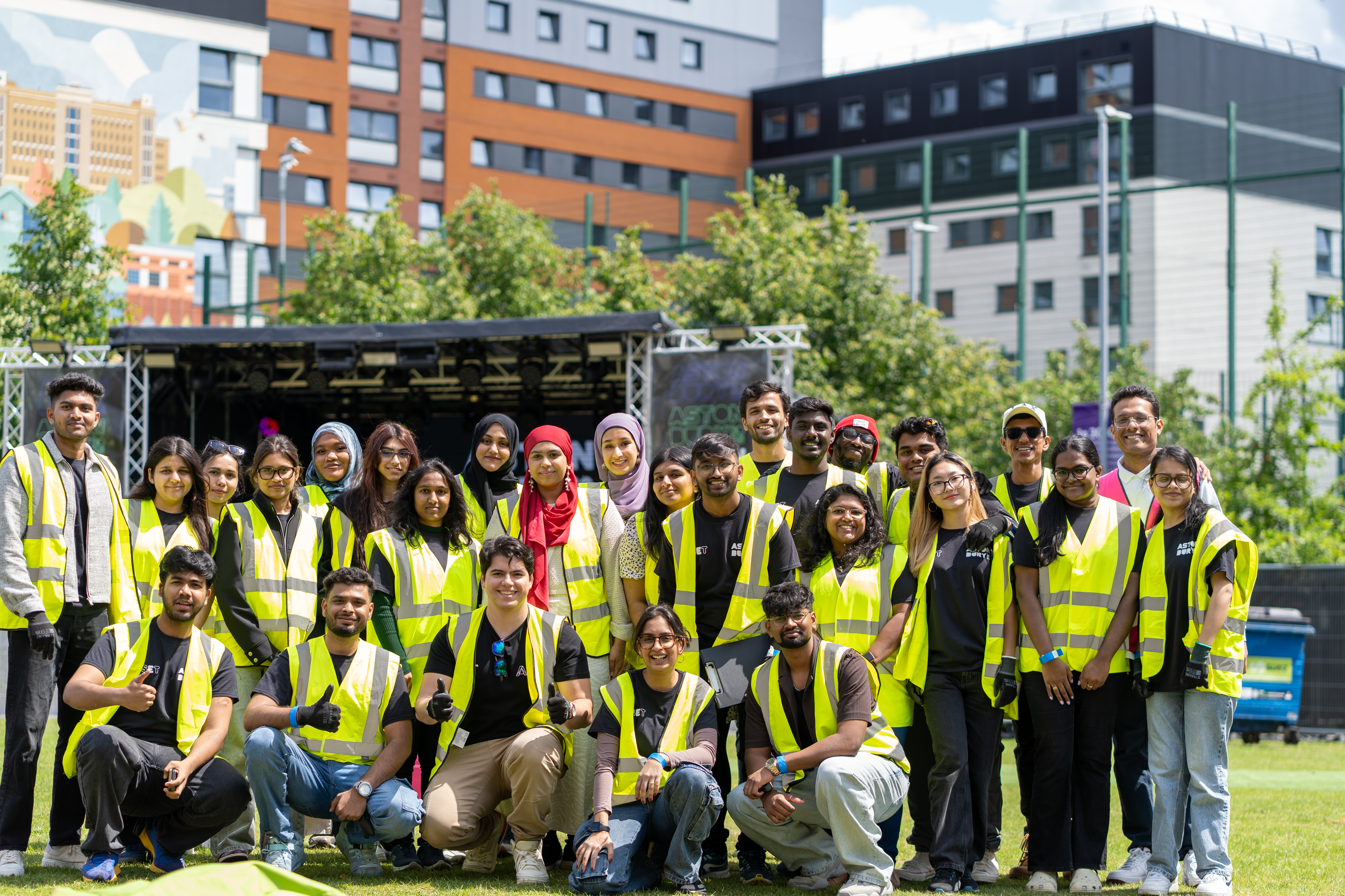 Want the opportunity to give back and volunteer at Aston?