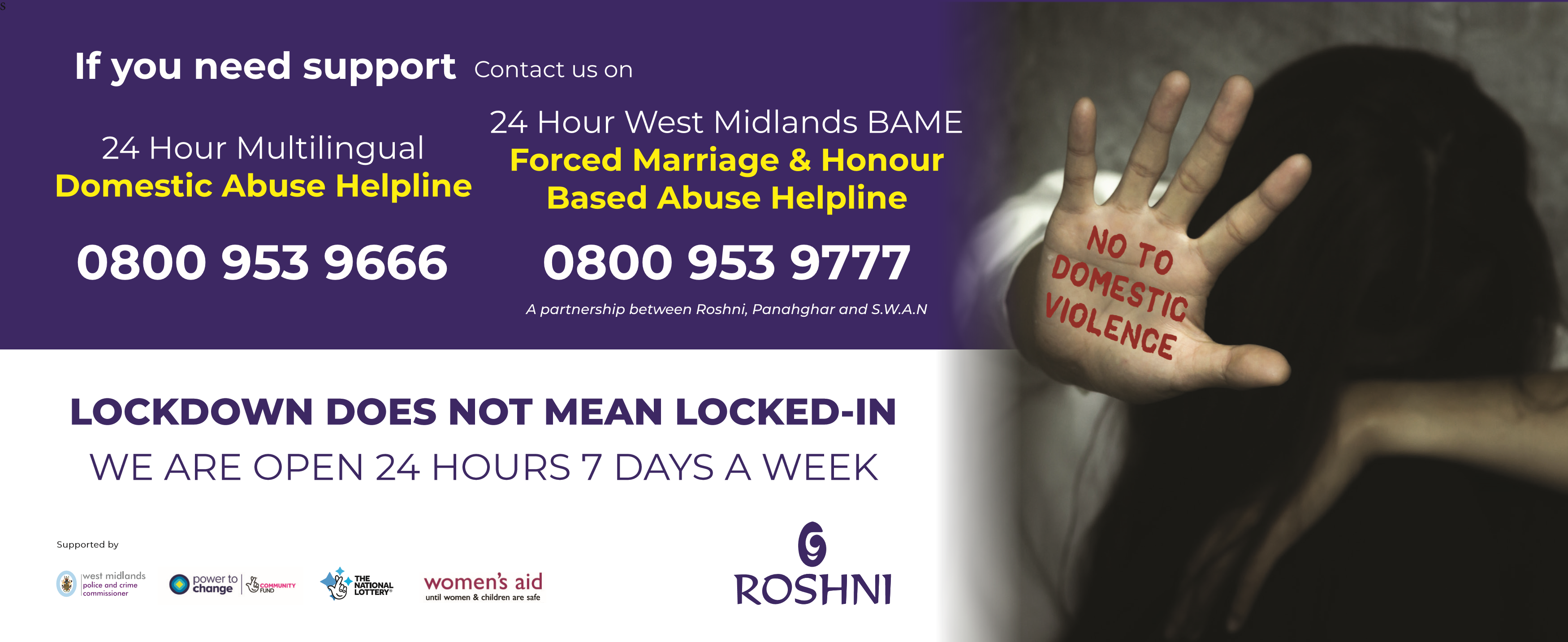 Roshni Birmingham Banner