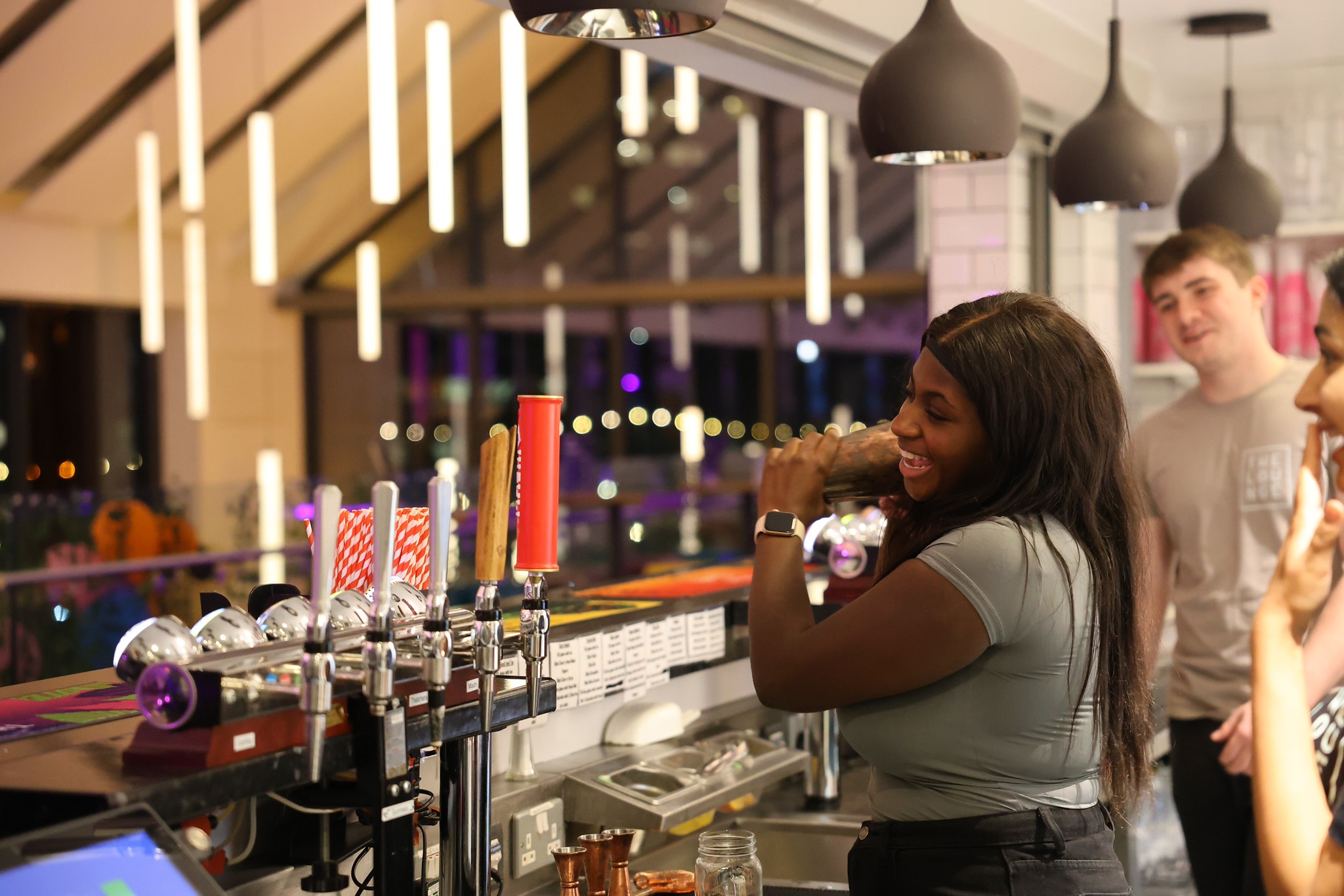 Inside The Lounge Bar and Restaurant at Aston Students' Union