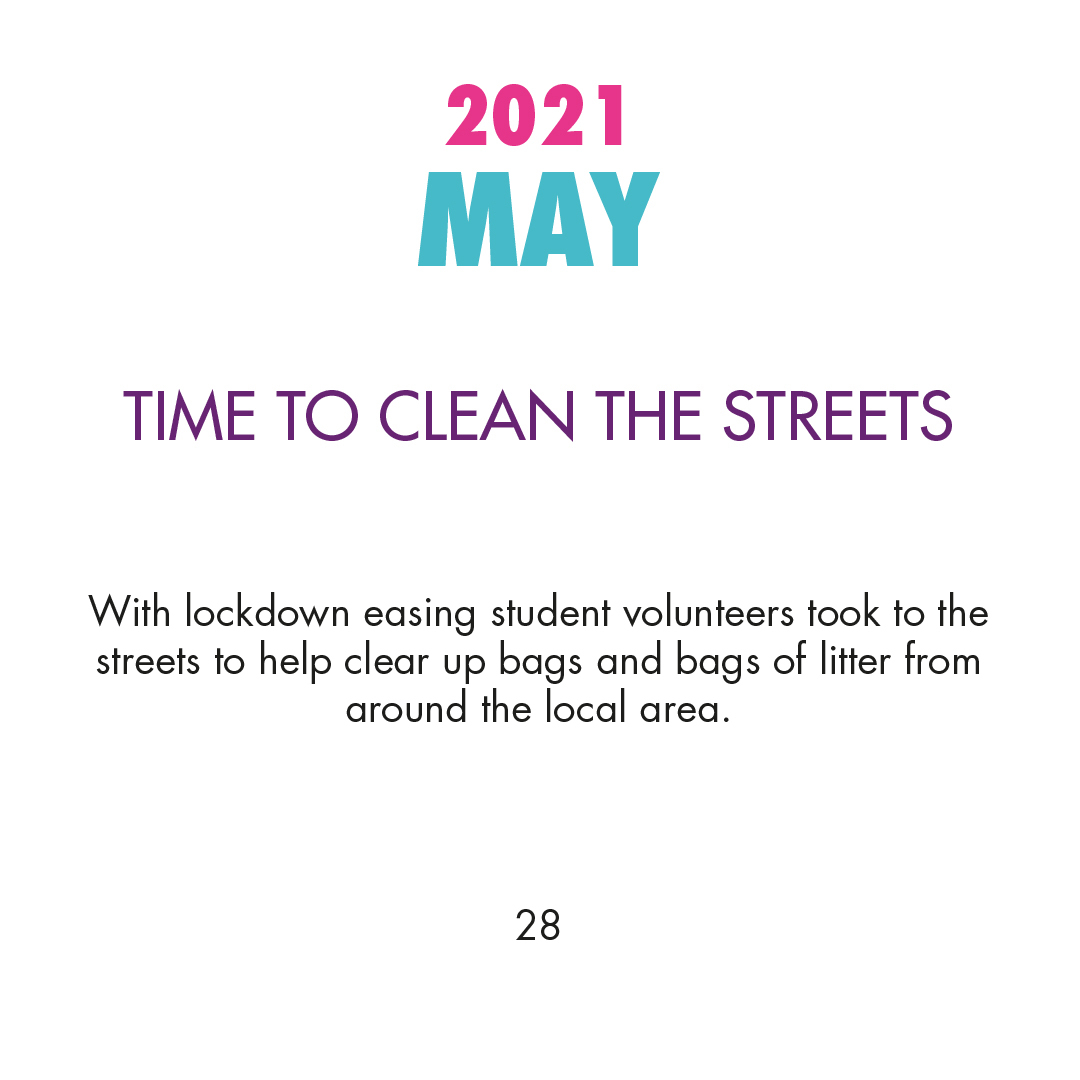 2021 May - Time to clean the streets