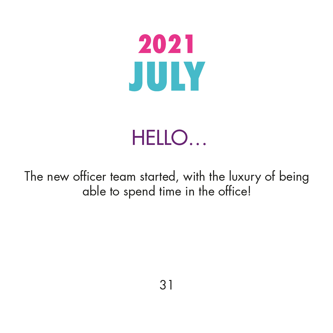 2021 July - Hello...