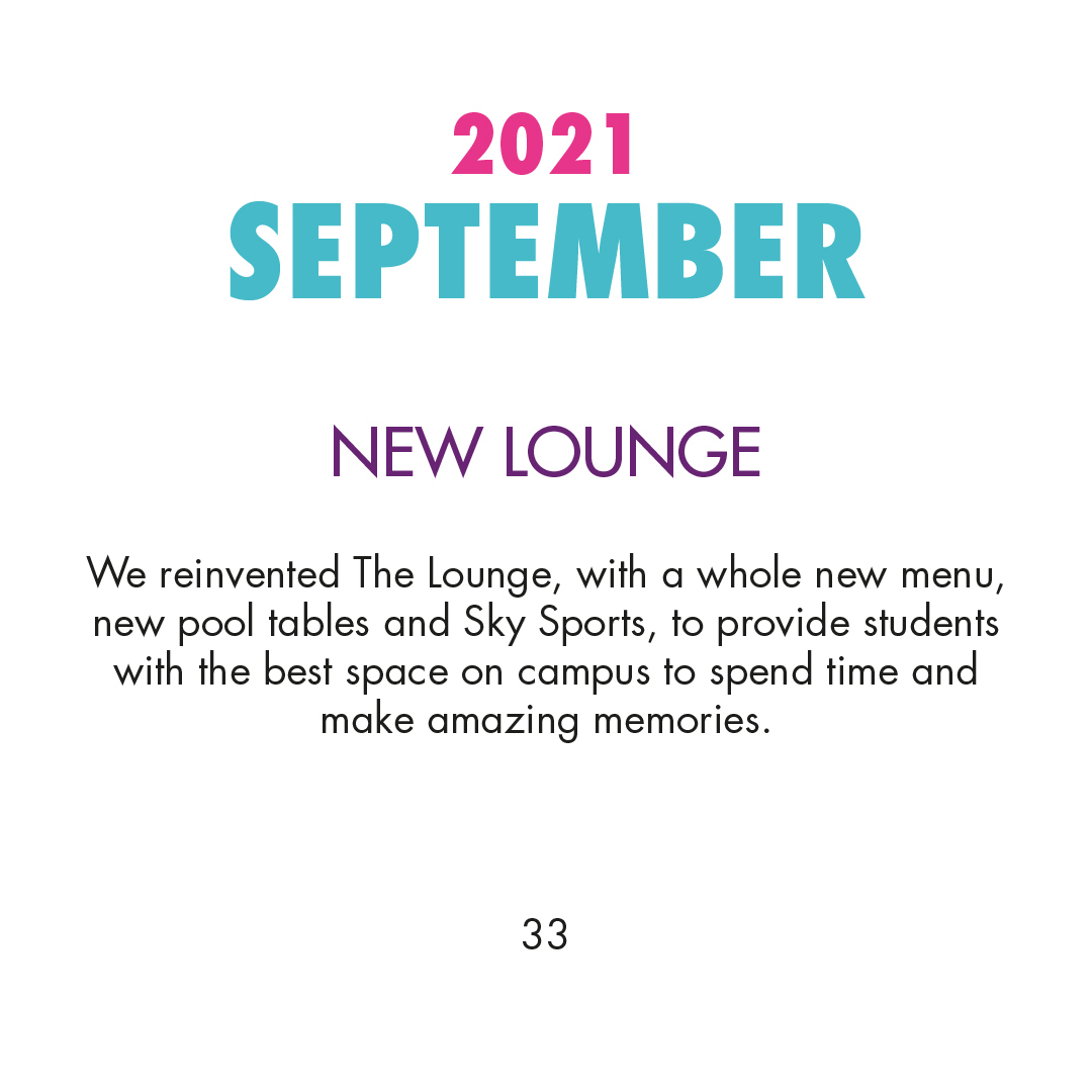 2021 September - New Lounge