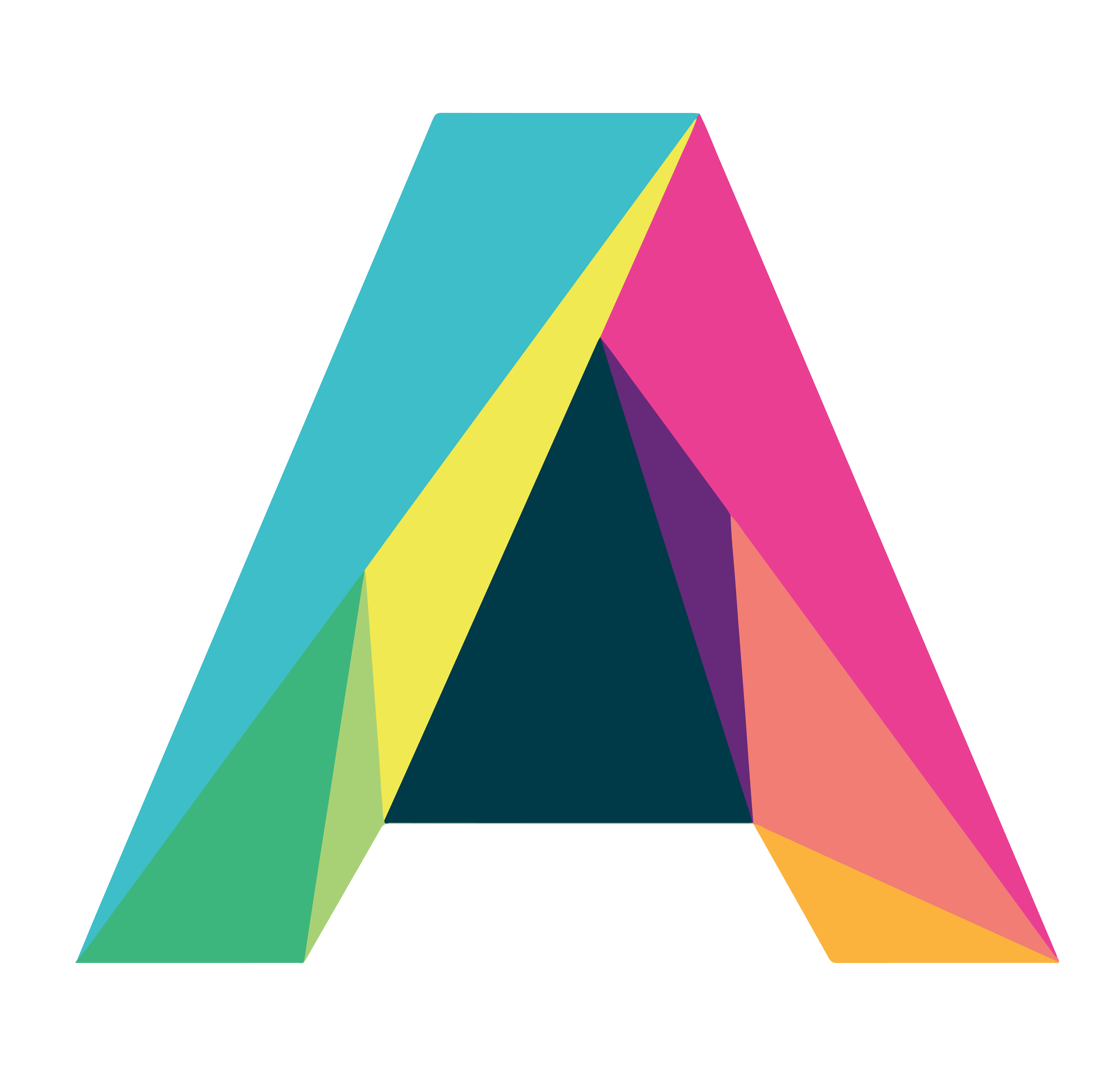 Colourful Aston Students' Union logo